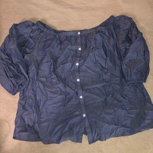 off the shoulder top